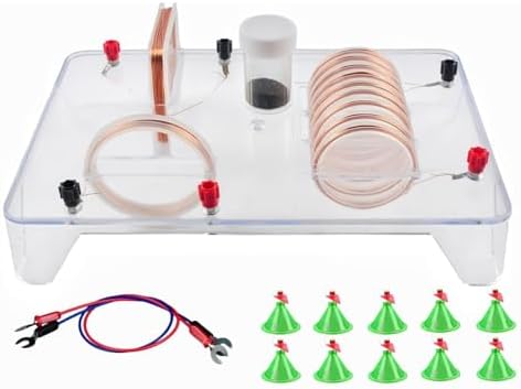 Solenoid Current Magnetic Field Demonstrator Electromagnetism Experiment Kit Physics Electric & Teaching Equipment Electromagnetic Induction for School Lab by Unknown