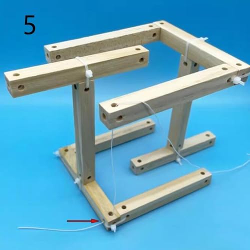 DIY Tensegrity Experiment Science Experiment Wood Tensegrity Structure for Beginners, Thin line - Image 5