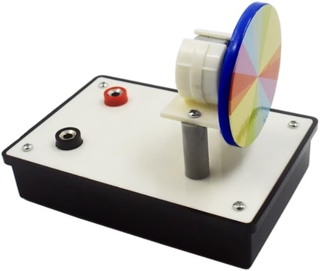 Rotary Newton Seven-Color Disk Demonstrator, Persistence of Vision Visible - Image 2