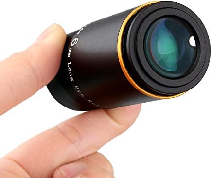 SVBONY Telescope Eyepiece 6mm, Gold Line Eyepiece 66° Ultra Wide Angle Lens - Image 2