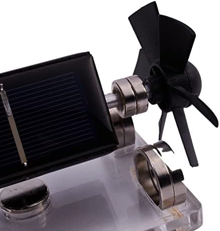 Solar Magnetic Levitation Model Levitating Mendocino Motor Educational Model St41, 130*76*75mm, Black, 233553 - Image 3