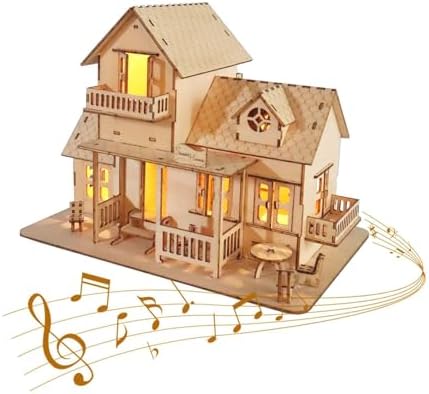 Music Park 3D Wooden Puzzles for Adults, Sweet Home by MusicPark