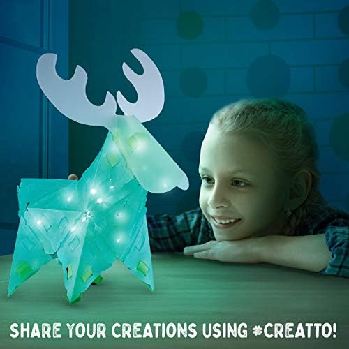 Creatto: Magical Moose & Forest Friends Light-Up Craft Puzzle from Thames & Kosmos - Image 6