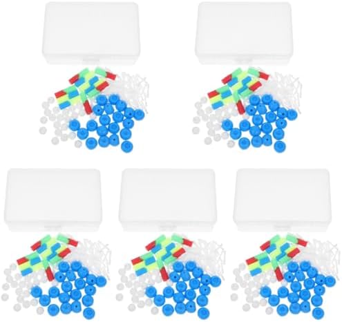 Mobestech DNA Model Double Helix Science Classroom Decor Plastic Molecular Modeling Kit for Genetics and Mutation Learning Detachable DNA Model Kit for Students Biology Teaching by Mobestech