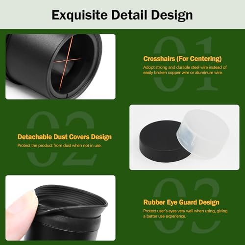 Astromania 1.25Inch Metal Collimating Cheshire Eyepiece Without Laser for Newtonian Reflector Telescope - Short Version - Bundle with - 1.25" 6mm Plossl Telescope Eyepiece - Image 7