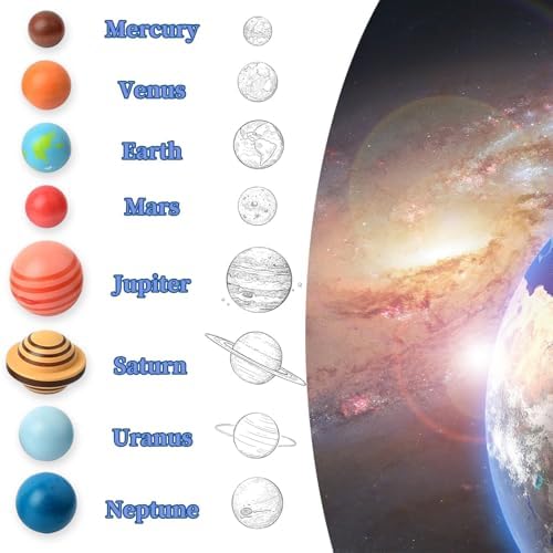 Planets Toys, Solar System Model Kit for Kids Ages 3, Space Science Toys for Toddlers - Image 4