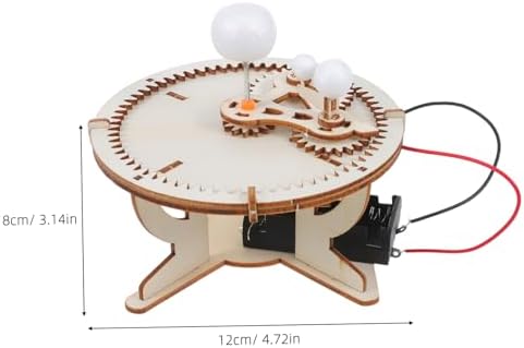 DIY Assembly Space Model Toy for Children, Wooden Kit - Image 2