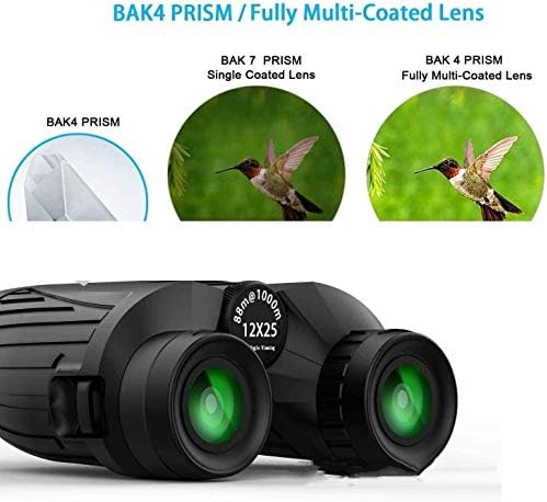 15 X 25 Powerful Binoculars, High Power HD Binocular for Adults, Waterproof Binoculars with Durable and Clear Binoculars - Image 5