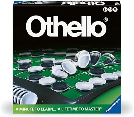 Ravensburger Othello - Classic Strategy Board Game for 2 Players - Easy to Learn, Hard to Master - Fast-Paced Family Fun - Ages 8+ - Image 6