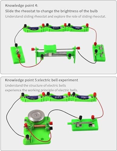 Full-Spec Electromagnetic Circuit Experiment Kit, Premium ABS - Image 5
