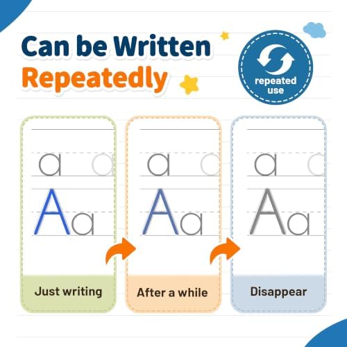 YPLUS Magic Grooved Writing Practice Books for Kids Ages 3-8 - Image 6