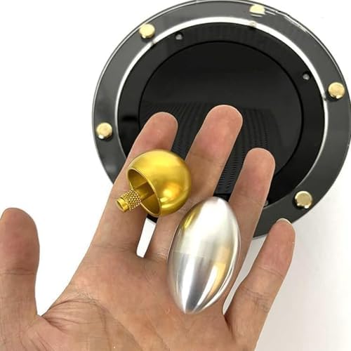 Electromagnetic Eddy Currents Egg, Columbus Coil Rotating Magnetic Field Model Egg with Metal Construction, for Teaching, Gifts, Science Experiments Toys for Children and Teenagers - Image 6