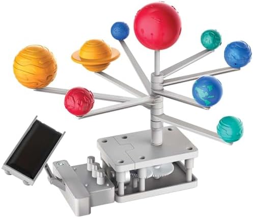 4M Green Science Solar System - Motorized Rotating Planetarium Model Kit - Image 2