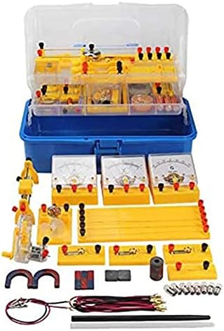 Physics Lab Basic Learning Circuits Electricity and Magnetism Beginner's Kit Experiment for Junior High School Children High School Students, by Unknown