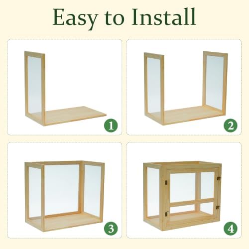 tonchean Butterfly Habitat Cage Kit, 20'' x 18.1'' - Image 7