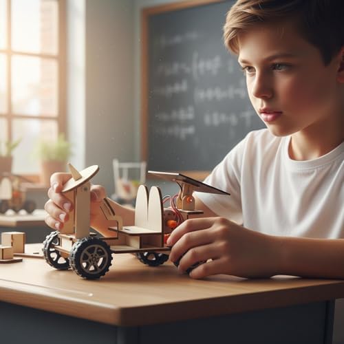 DuskHaven Science Experiments DIY Exploration Vehicle Small Inventions - Image 6