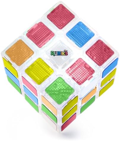 Rubik's Cube Pulse Cube 3x3 Light-Up Electronic Puzzle Brain Teaser by Rubiks