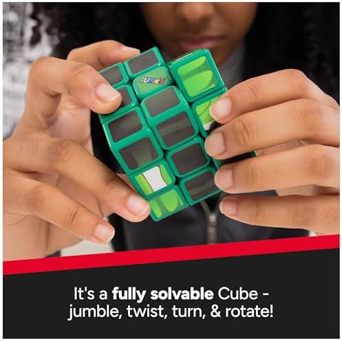 Rubik’s Cube, Hulk Cuber, Marvel Collectible Fidget Toy & Desk Decor, Challenging Brain Teaser for Fans of Marvel Rivals & Action Movies, for Ages 8 & Up (Pack of 4) - Image 4