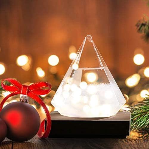 Weather Storm Glass Bottle Drop Creative Stylish Weather Station Forecaster Barometer, Desktop Decoration Crafts of Choice - Image 6