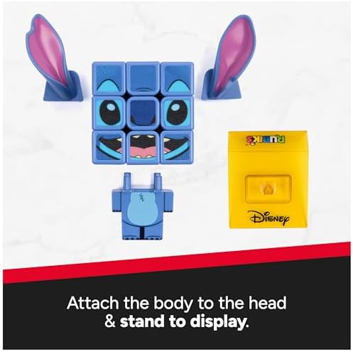 Rubik's Cube Disney Stitch Cuber Brain Teaser Collectible Figure - Image 5
