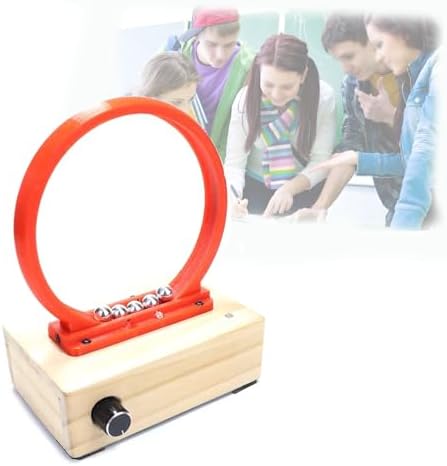 Homemade Perpetual Motion Machine Model, Iron Ball Circular Motion Coil, Electromagnetic Accelerator, Homemade Electric Field and Magnetic Induction Iron Ball Coil, Physics Teaching Aid Model by Unknown