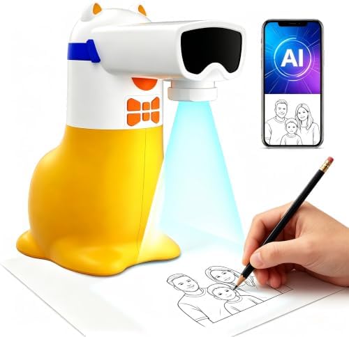 AI Drawing Projector for Kids, Birthday Gift Toy, Ages 5-12 by Yoturetoys