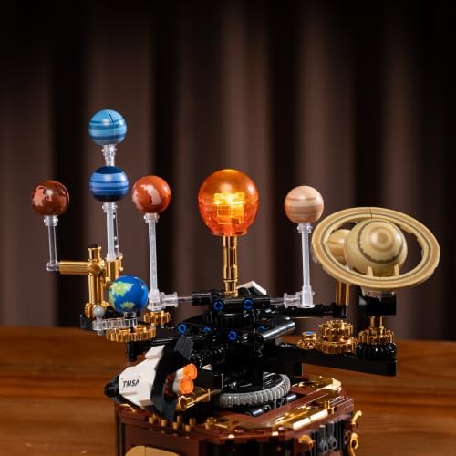 Solar System Building Set, STEM Space Kit with Rotating Planets - Image 4