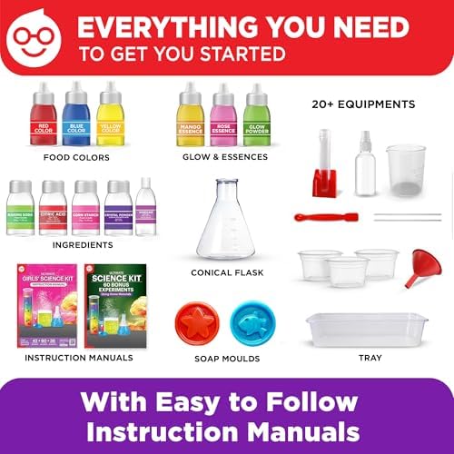Doctor Jupiter Girls' Ultimate Science Experiments Kit for Kids Ages 8+ - Image 6