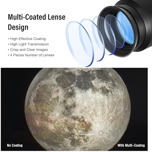 Astromania Telescope Plossl Eyepiece 1.25 Inch 32mm Eyepiece Telescope Lens - Image 3