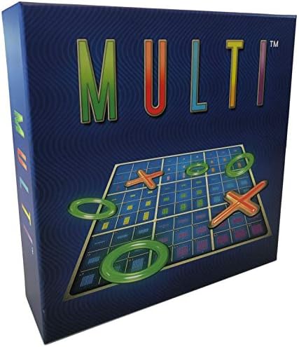 Joyful Mathematics MULTI Multiplication Board Game - Strategy Math Game for Kids Ages 8+, Tic Tac Toe Twist for 2 Players, Homeschool & Classroom STEM Learning by Unknown
