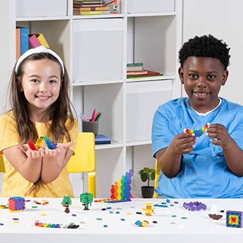 PLUS PLUS Basic Mix Tube - Mini Interlocking Building Blocks Set - Image 2