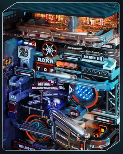 ROKR Marble Run Model Building Kit, 3D Puzzles for Adults, DIY Miniature Kit, Ideal Gift for Men and Women - Image 2