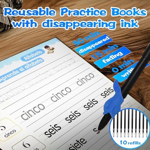 Magic Grooved Writing Practice for Kids - Mexican, Small, 4 PCS - Image 5