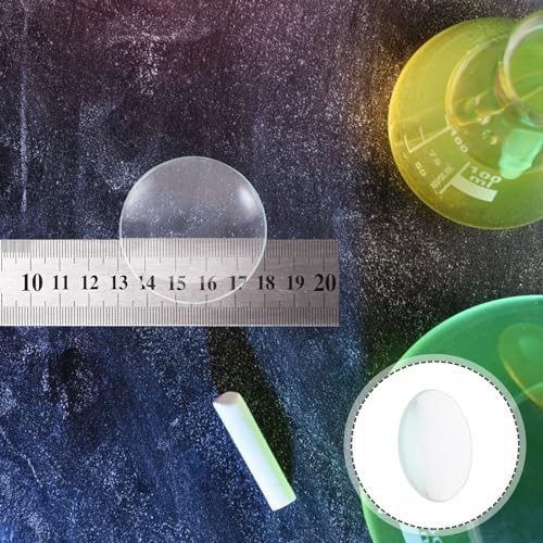 balacoo Double Convex Lens: Glass fire Starter Light Optical Lens Glass s Fresnel s s Diameter Kids Round 100mm - Image 5