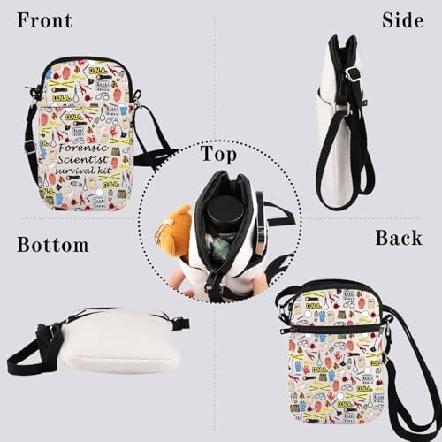 GJTIM Forensic Scientist Gift Forensic Science Investigator Gift Criminologist Travel Bag Forensic Scientist Survival Kit (Forensic Scientist CR) - Image 6