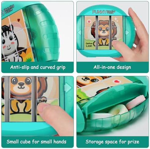Rotating Puzzle for Toddlers Kids 3+, Travel Essentials Toys - Image 5