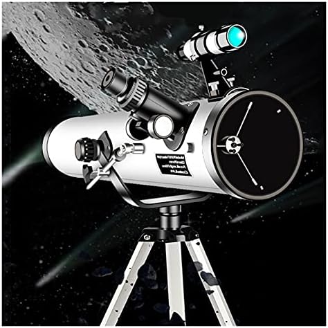 YXCKG Astronomical Telescope 70076, Telescope for Kids&Astronomy Beginners White Portable Refractor Telescope Kit with Adjustable Tripod, F11.25 Focal Ratio (Size : Set C) by Unknown