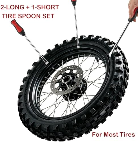 Upgraded Steel Tire Spoons with Tire Valve Core Removal Tools Set 35 PCS - Image 6