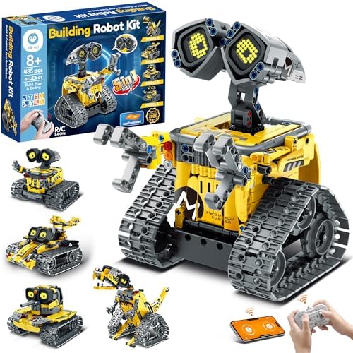 Bundle - 2 Items: Sillbird 12-in-1 Solar Robot Toys & Robot Building Kit with Remote Control, Christmas STEM Robotics Technic Toy for Boys Ages 8-14, Birthday Creative Gifts for Kids - Image 6