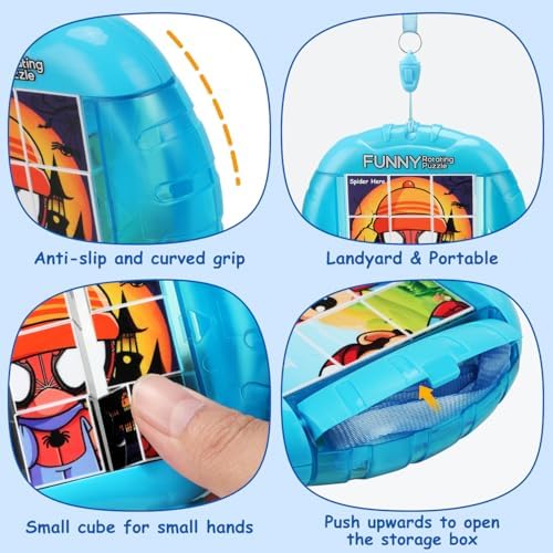 3D Rotating Puzzles for Kids 3 4 5 6 7 8 Year Old - Image 5