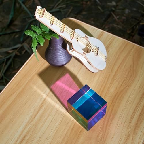 CMY Color Cube, 70mm Acrylic Prism for Home or Office Decoration - Image 5