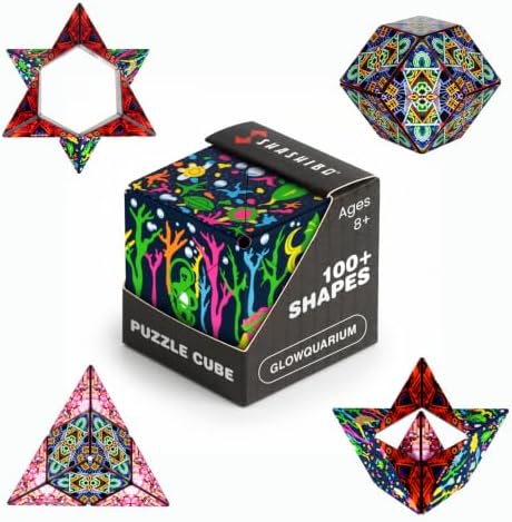 Shashibo DODECA Magnetic Puzzle Cube, Stress Relief Fidget Toy by SHASHIBO