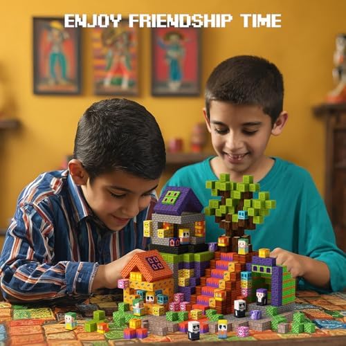 GobiDex 100PCS Magnetic Blocks 100PCS Building Toys for Kids 3+ - Image 6