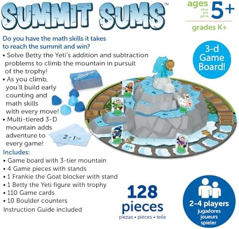 Learning Resources Summit Sums Math Game - Image 6