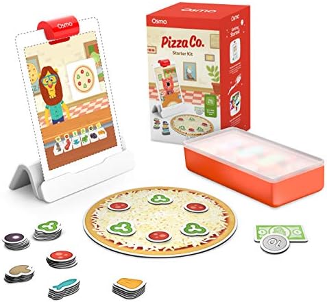 Osmo Pizza Co. Kit, Ages 5-12, Math & Communication Game,iPad Base Included by Osmo