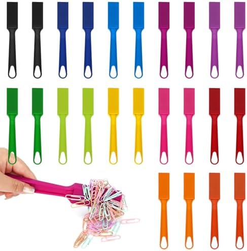 SAYAYA 24 PCS Magnetic Bingo Wands 7.87 Inch 12 Colors Magnet Sticks for Bingo Chips, Family Game Night, Science Learning, Counting Activities, and Educational Fun, Classroom Supplies by SAYAYA