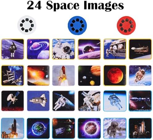 Georgie Porgy Children Projector Toys Educational Science Set Wall Ceiling Tent Torch Solar System Planet Toys Gifts Flashlight for Kids Boys Girls (Outer Space) - Image 4