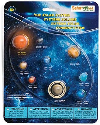 Safari Ltd. The Solar System Set - Educational Space Toys for Astronomy Learning, Boys, Girls & Kids Ages 4+ by SafariLtd