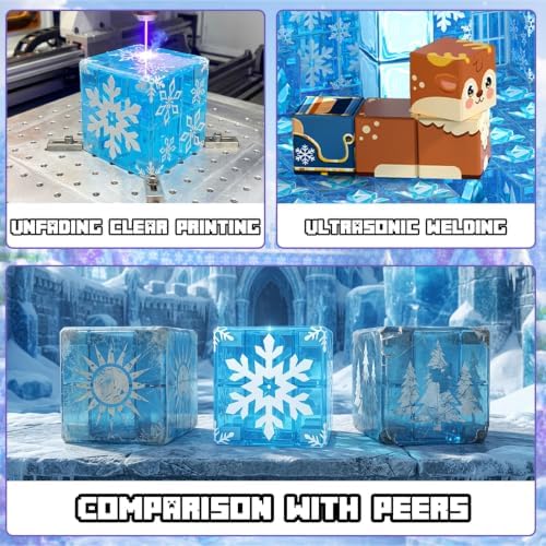 Magnetic Building Blocks STEM Toy Magnet Cubes for Kids 4-12 - Image 4