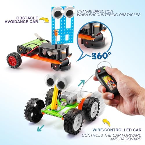 STEM Science Kits for Kids Ages 8-12 8-10, Wood Robot Building Crafts Kits 8, Science Experiment Projects, STEM Puzzles Engineering Toy for 8 9 10 12 Year Old Boys Girls Birthday Gifts - Image 5
